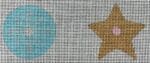 Brenda Stofft Designs - Snowflake/Star Minis in Pink/Aqua