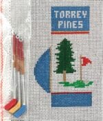Canvas Connection - Torrey Pines Golf Bag