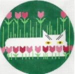 Charley Harper Needlepoint - Spring Creeper