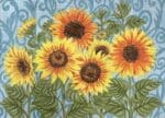 Love You More Needlepoint Designs - Sunflower Medley