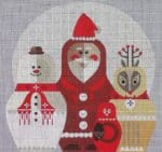Love You More Needlepoint Designs - Xmas Russian Dolls