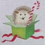 Love You More Needlepoint Designs - Hedgehog in Box