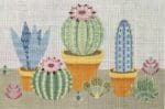 Love You More Needlepoint Designs - Cactus