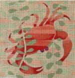 Love You More Needlepoint Designs - Crab