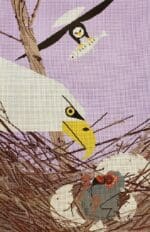 Charley Harper Needlepoint - Special Delivery