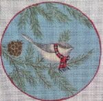 Love You More Needlepoint Designs - Chillin' Chickadee