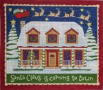 Love You More Needlepoint Designs - Santa Claus is Coming to Town