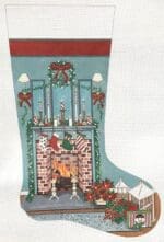 Alice Peterson Company - Living Room Scene Stocking