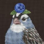 Melissa Shirley Designs - Phil-Blueberry Sparrow