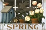 Julie Mar & Friends - Spring Window Box
