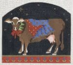 Kelly Clark Needlepoint - Bessy the Cow