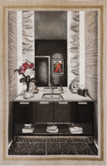 Lani Enterprises - Modern Black Bathroom