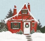 Melissa Shirley Designs - Winter Red House