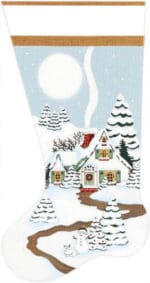 Melissa Shirley Designs - White House Stocking