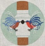 Charley Harper Needlepoint - Homecoming