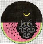 Charley Harper Needlepoint - Watermelon Moon