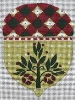 Melissa Shirley Designs - Holiday Plaid Acorn