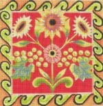 Maggie Co. - Provence Floral-Red