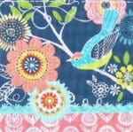 Maggie Co. - Chalk Bird Red Flower