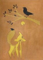 Ruth Schmuff Needlepoint - Fox & Crow