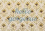 The Plum Stitchery - Hello Gorgeous & Peacock Feathers