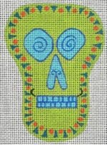 Zecca Designs - Sugar Skull-II Green