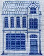 The Plum Stitchery - Delft House #4