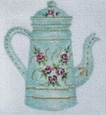 The Plum Stitchery - Aqua Kettle