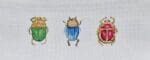 The Plum Stitchery - Scarab Trio - 1