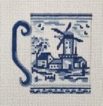 The Plum Stitchery - Delft Landscape 1