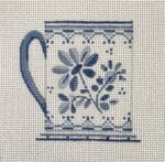 The Plum Stitchery - Delft Floral 2