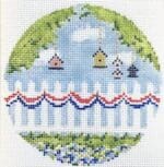 The Plum Stitchery - Picket Fence & Bunting Round