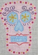Zecca Designs - Sugar Skull-1 Pink