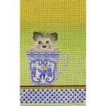 Zecca Designs - Porcupine on a Tea Cup