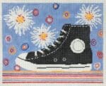 Pippin Studios - Sneaker with White Blooms