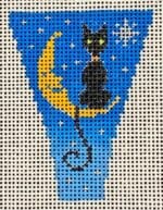Brenda Stofft Designs - Scissor Sheath - Cat on Moon