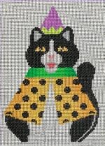 Brenda Stofft Designs - Cat in Polka-Dot Cape