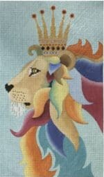 Brenda Stofft Designs - Lion with Jeweled Crown