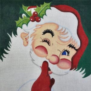Raymond Crawford - Large Winking Santa