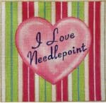 Raymond Crawford - I Love Needlepoint Square