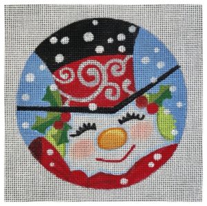 Raymond Crawford - 5 Inch Rd Snowman Ornament