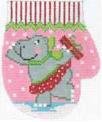 The Meredith Collection - Honey Hippo Mitten