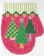 The Meredith Collection - Three Trees Mitten in Pink