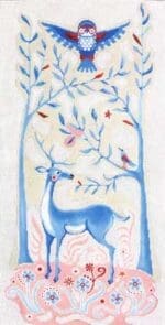 The Meredith Collection - Owl and Deer