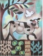 The Meredith Collection - Cow in the Garden
