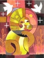 The Meredith Collection - Lion with Doves