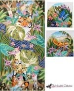 The Meredith Collection - Satchel Bag Jungle Safari