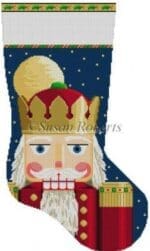 Susan Roberts Needlepoint - Nutcracker Face Stocking