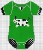 The Meredith Collection - Baby Onesie - Cow