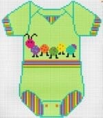 The Meredith Collection - Baby Onesie - Caterpillar